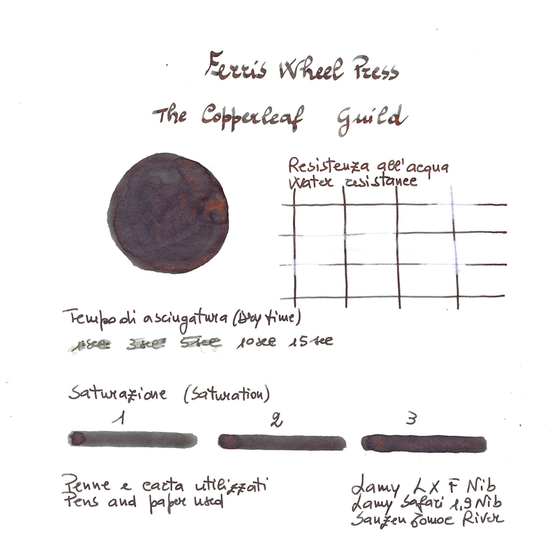 Ferris Wheel Press Ferris Wheel Press The Copperleaf Guild Inchiostro 10 ml