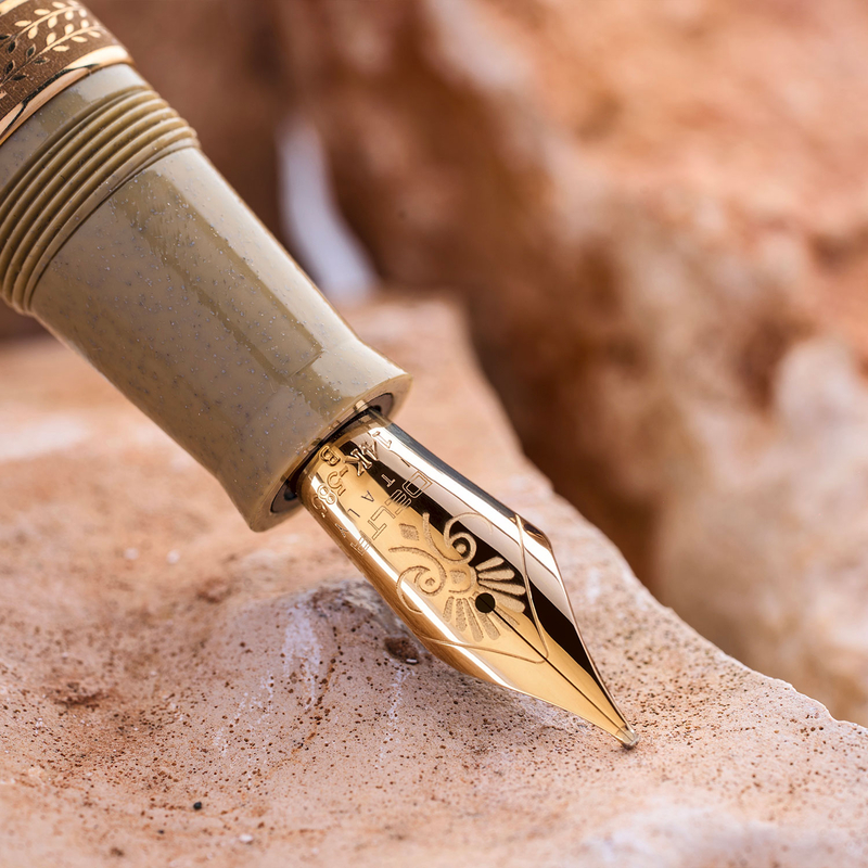 Delta Delta Paestum K Fountain Pen Limited Edition 14k