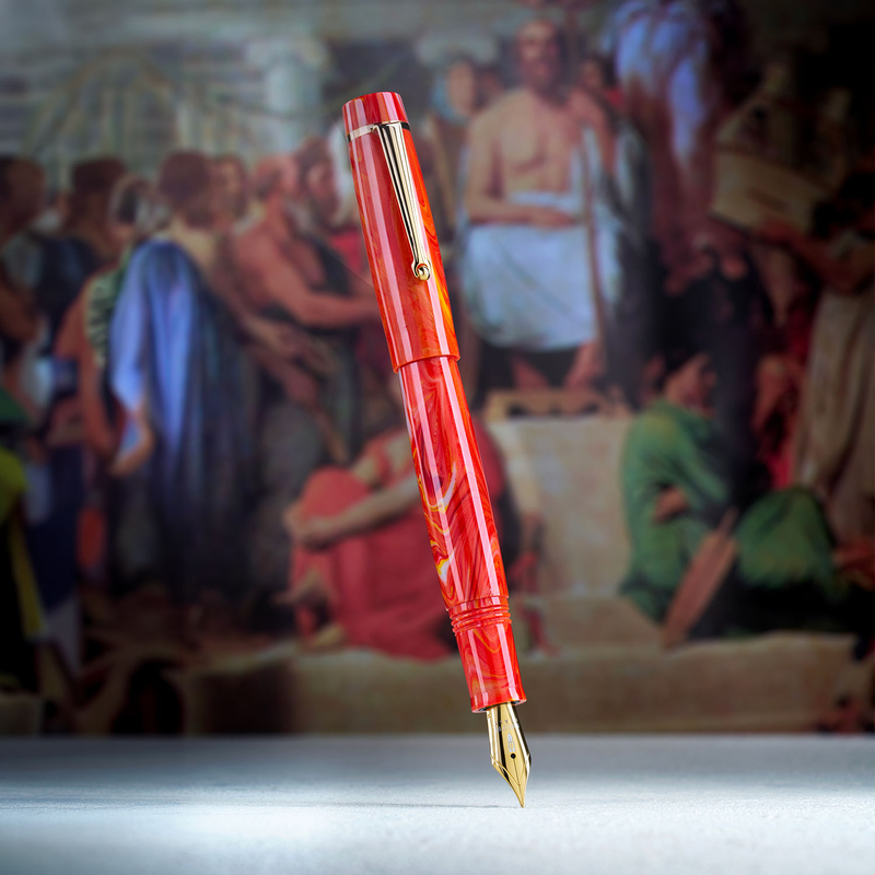 Delta Delta Segni del Tempo Penna Stilografica Neoclassicismo