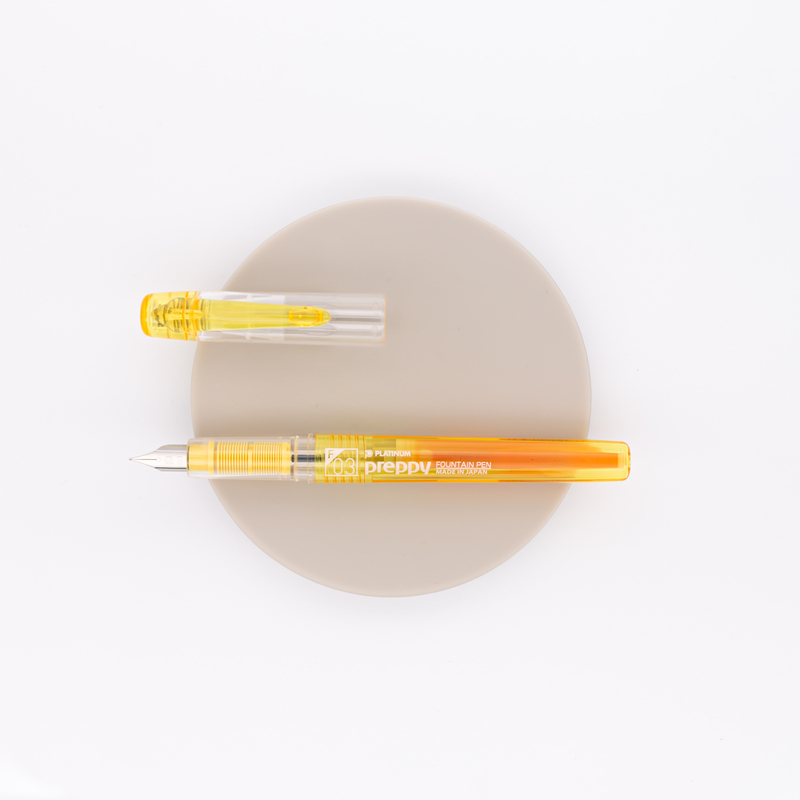 Platinum Preppy 03 Penna Stilografica Gialla