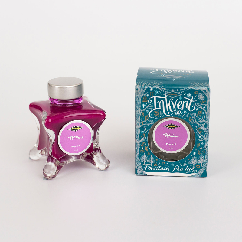Diamine Diamine Inkvent Mittens Ink Bottle 50 ml Teal Edition Pigment