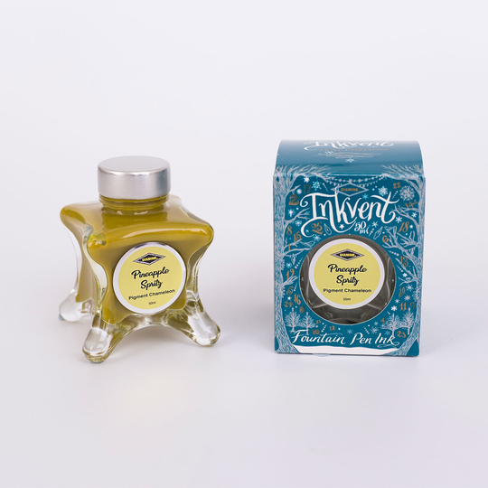 Diamine Inkvent Pineapple Spritz Inchiostro 50 ml Teal Edition Pigment Chameleon