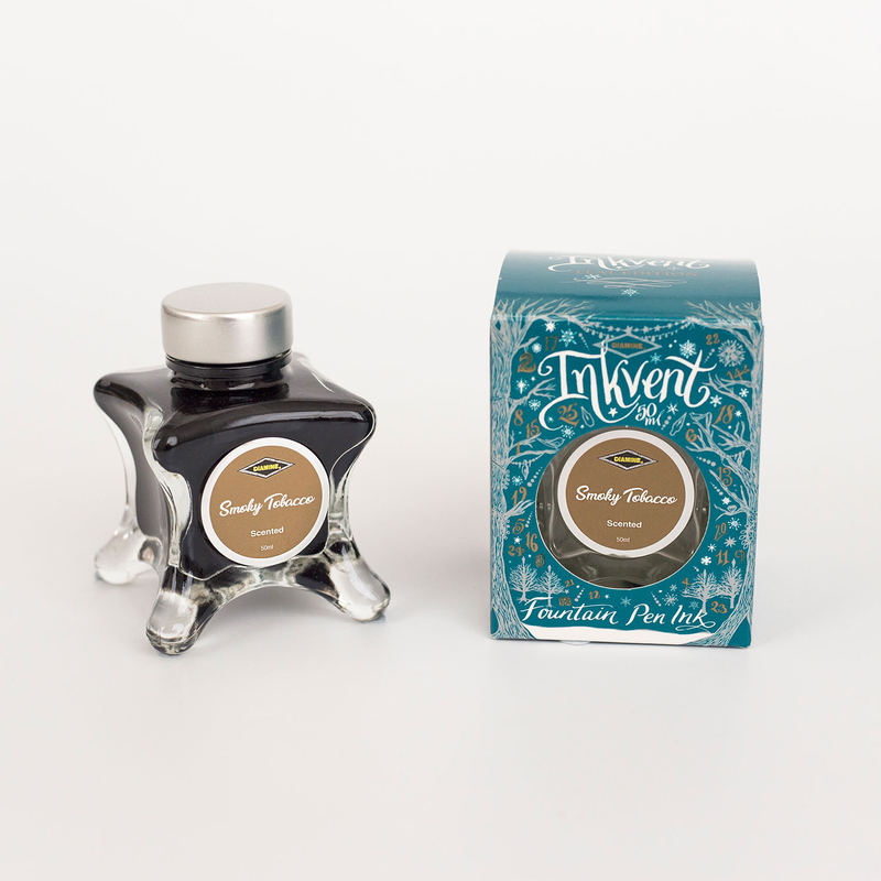 Diamine Diamine Inkvent Smoky Tobacco Inchiostro 50 ml Teal Edition Scented