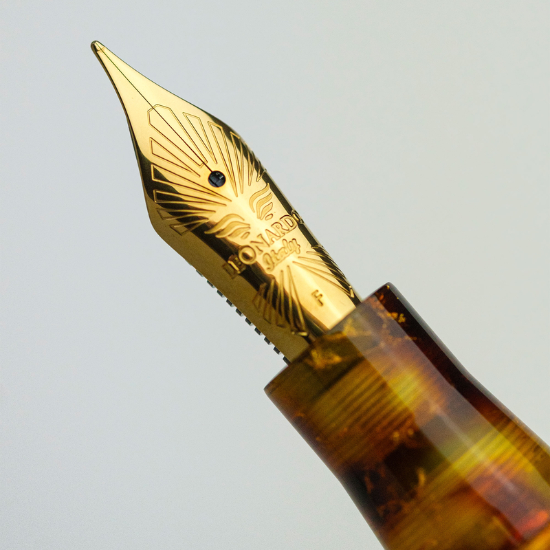 Leonardo Officina Italiana Leonardo x Stilo&Stile Momento Zero Fountain Pen Radici 14k
