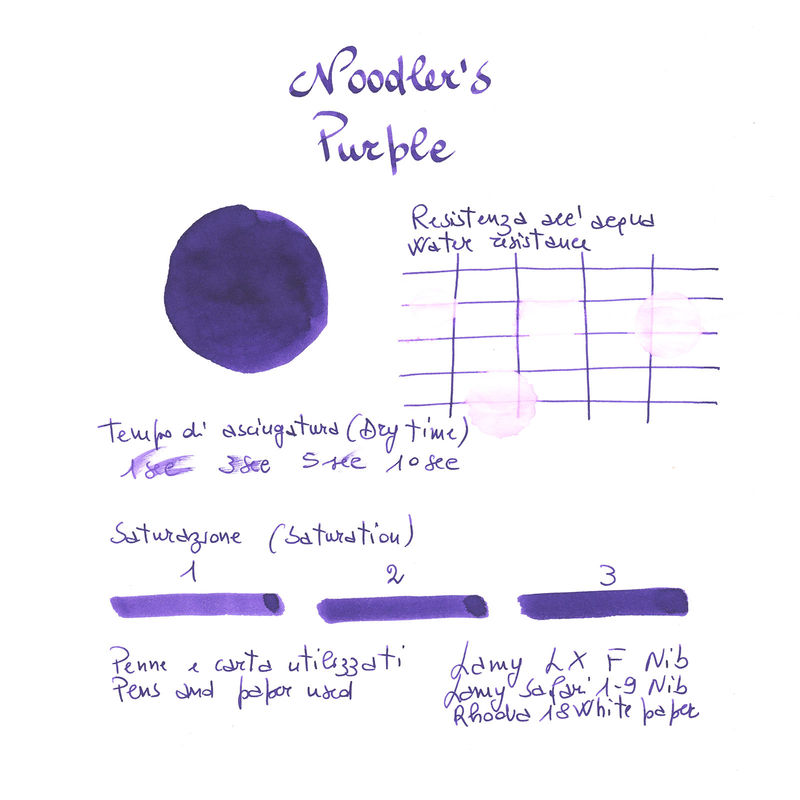 Noodler's Purple Ink Bottle 3 oz