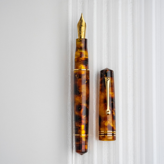Leonardo x Stilo&Stile Momento Zero Fountain Pen Radici 14k
