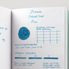 Diamine Diamine Inkvent Brrr! Ink Bottle 50 ml Teal Edition Pigment Shimmer
