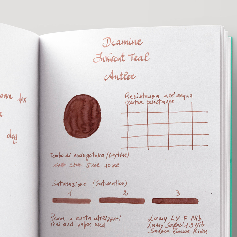 Diamine Diamine Inkvent Antler Inchiostro 50 ml Teal Edition Pigment