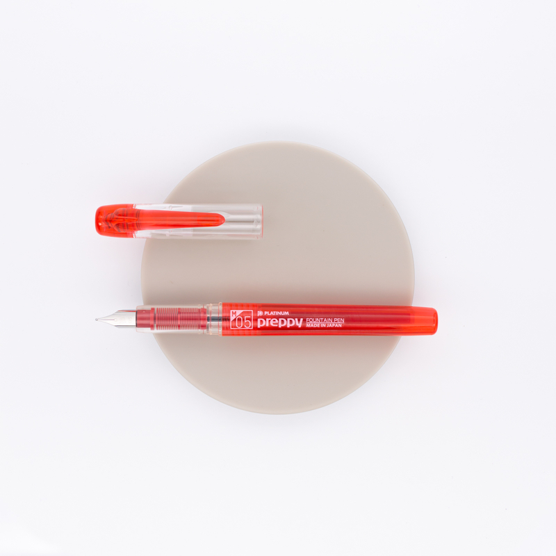 Platinum Preppy 05 Fountain Pen Red