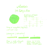 Noodler's St Patty's Eire HL Ink Bottle 3 oz