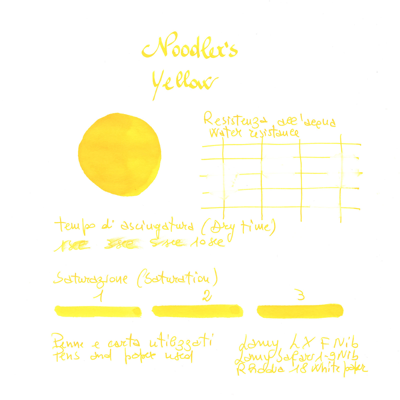 Noodler's Yellow Ink Bottle 3 oz