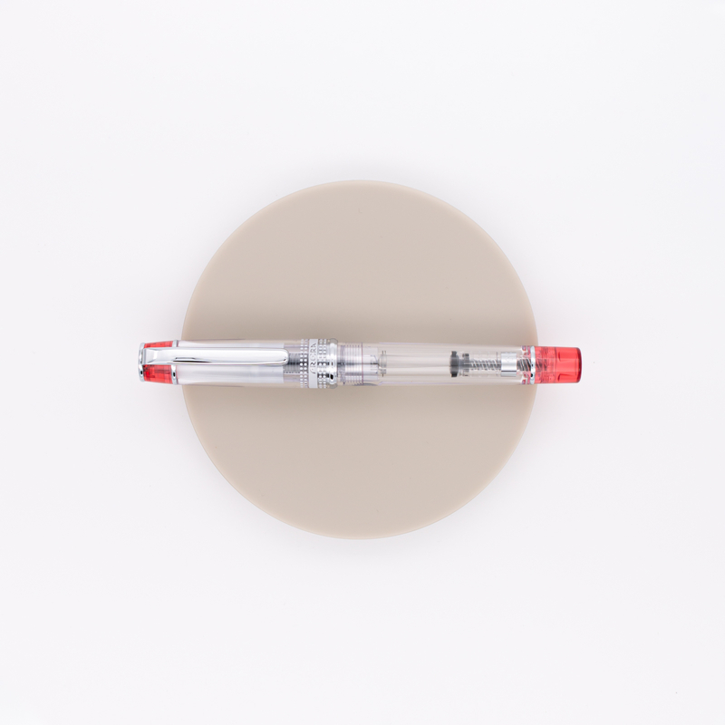 Pilot Prera Fountain Pen Clear Red
