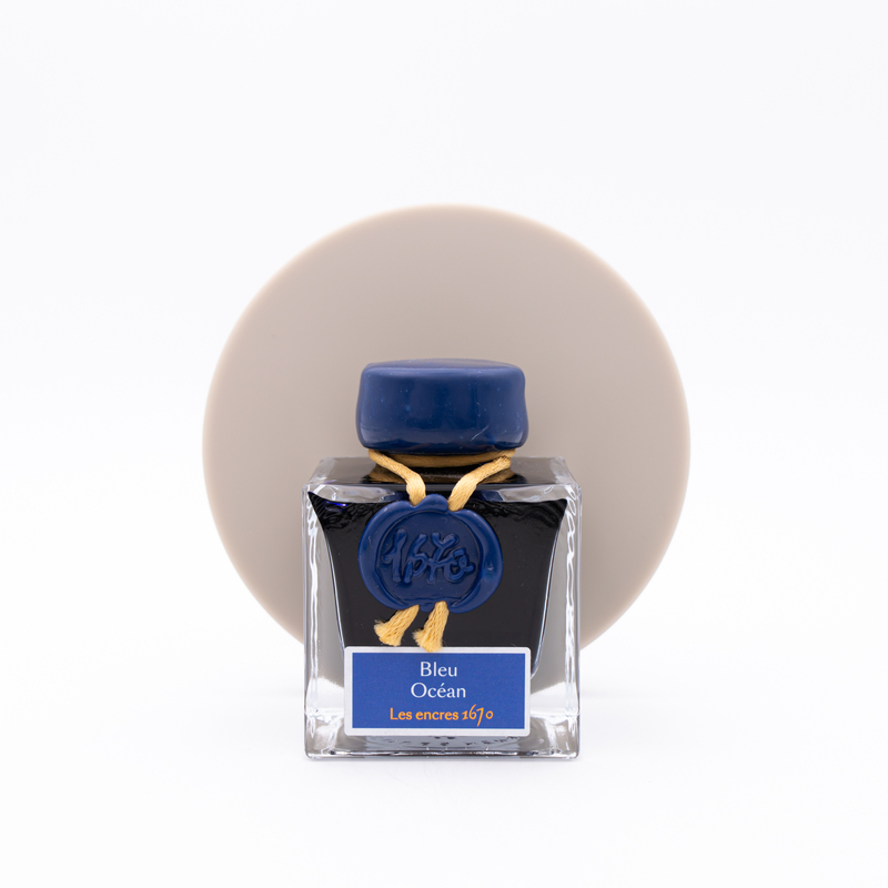 Herbin 1670 Bleu Ocean Ink Bottle 50 ml