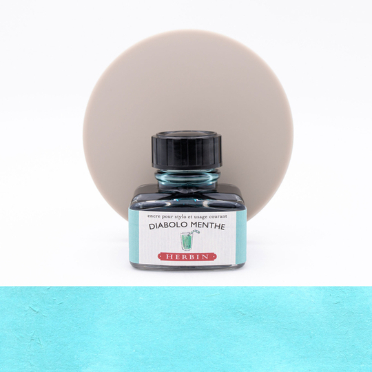 Herbin Diabolo Menthe Ink Bottle 30 ml
