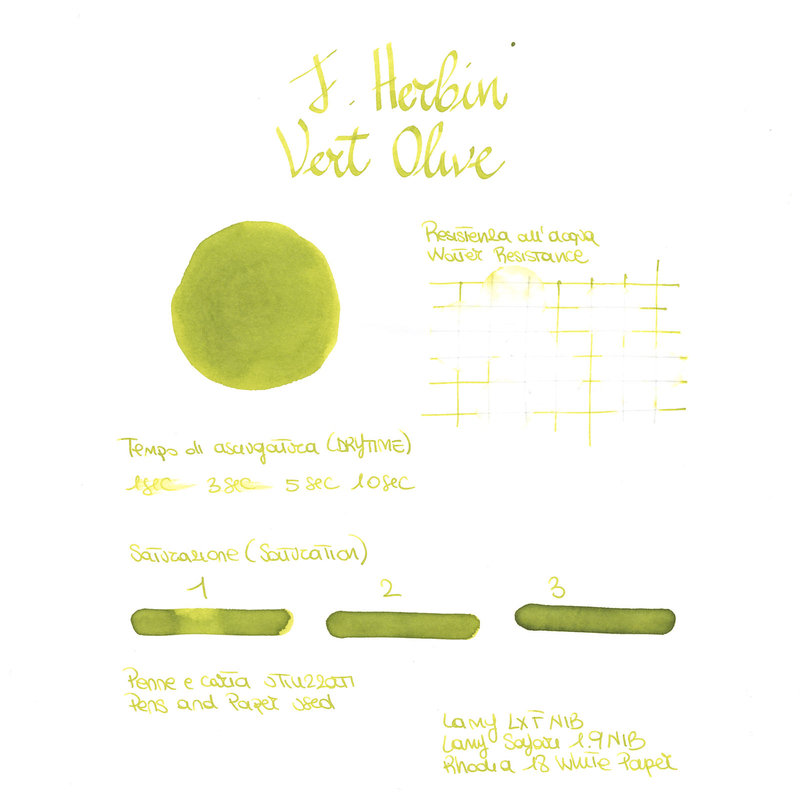 Herbin Vert Olive Inchiostro 30 ml