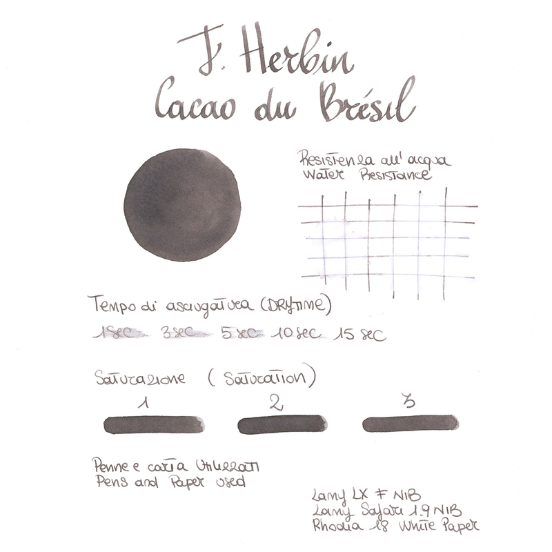 Herbin Cacao du Bresil Inchiostro 10 ml