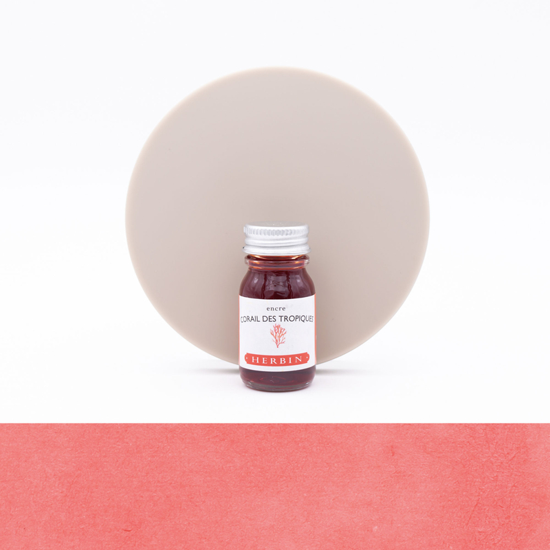 Herbin Corail des Tropiques Ink Bottle 10 ml