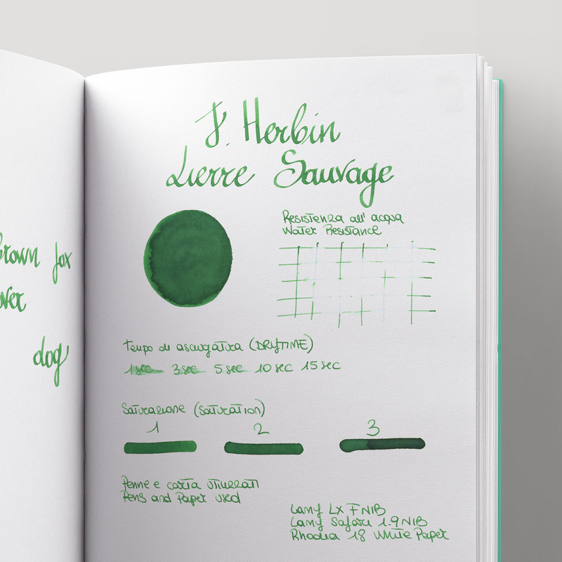 Herbin Lierre Sauvage Ink Bottle 10 ml