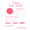 Herbin Rouge Caroubier Inchiostro 10 ml