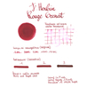 Herbin Rouge Grenat Ink Bottle 10 ml