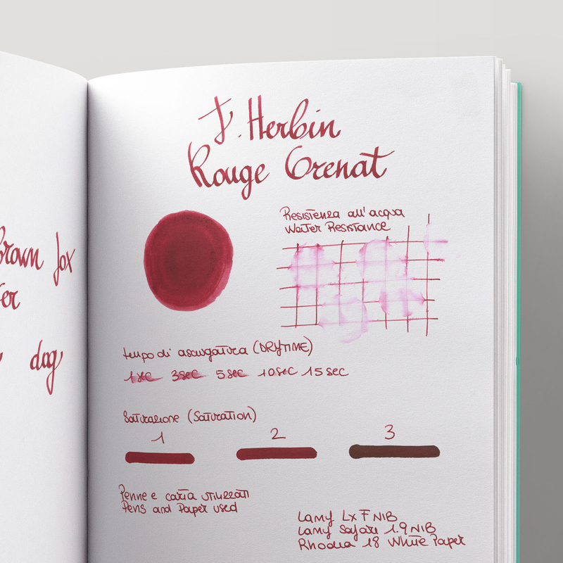 Herbin Rouge Grenat Ink Bottle 10 ml