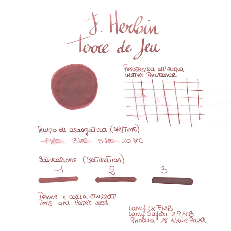 Herbin Terre de Feu Inchiostro 10 ml