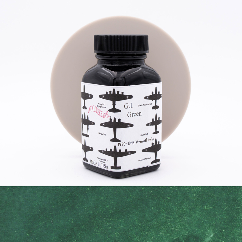 Noodler's V-Mail GI Green Ink Bottle 3 oz