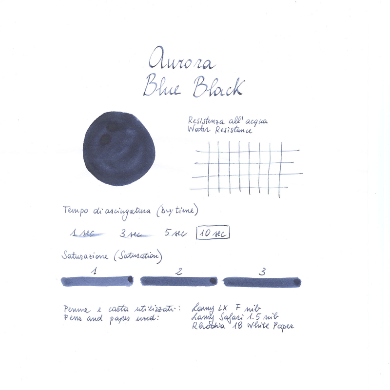Aurora Blu Nero 5 Cartucce
