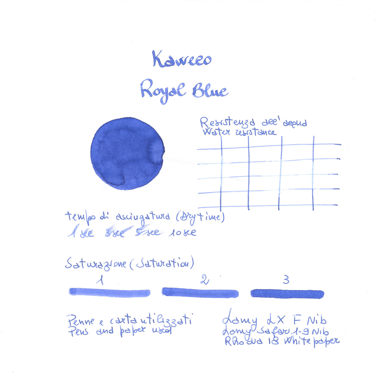 Kaweco Royal Blue 6 Cartucce