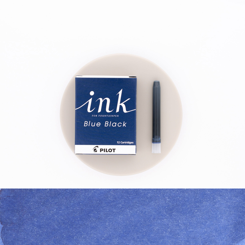 Pilot Blue Black 12 Ink Cartridges