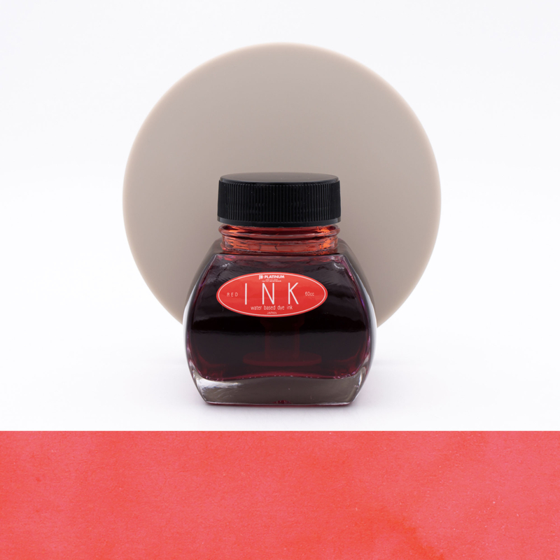 Platinum Rosso Ink Bottle 60 ml