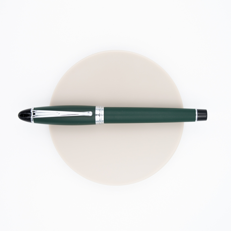 Aurora Ipsilon Satin Penna Roller Verde