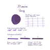 Diamine Flower Pansy Ink Bottle 30 ml