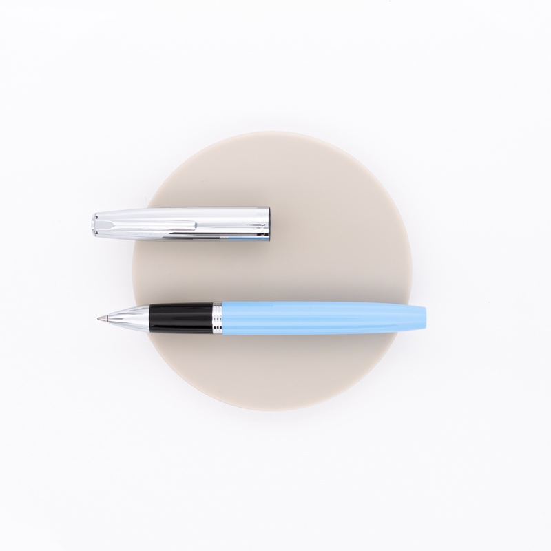 Aurora Duo Cart Penna Roller Azzurra