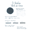 Herbin Vert de Gris 6 Ink Cartridges