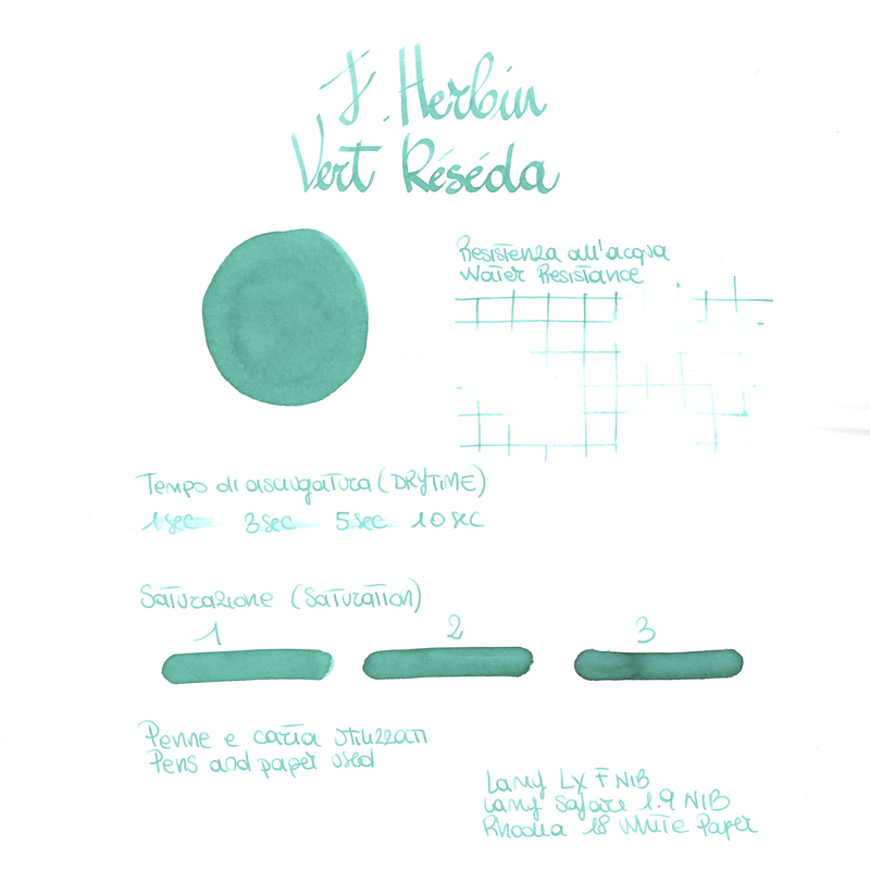 Herbin Vert Reseda Inchiostro 30 ml